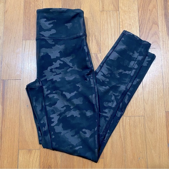 SPANX Other - SPANX Girls Camo Faux Leather Black Legging